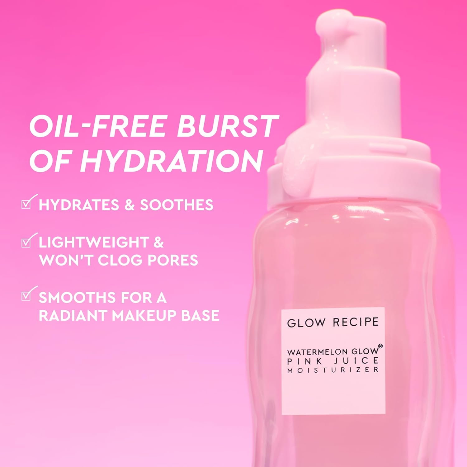 Revitalize Your Skin with Pink Juice Water Gel Moisturizer - The Ultimate Korean Hydrating Solution for a Glassy, Glowing Complexion!