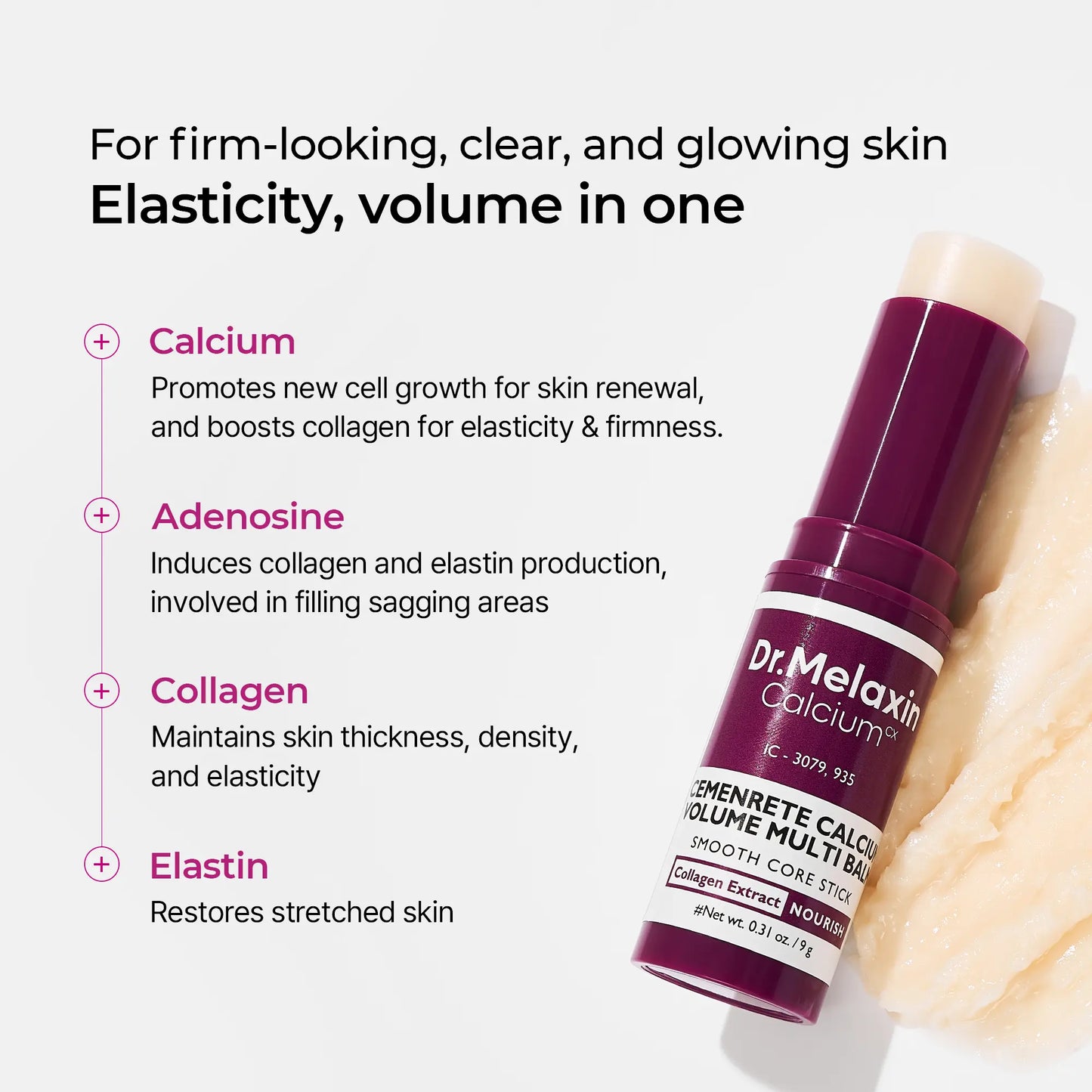 Revitalize Your Skin with Dr. Melaxin's Calcium Multi Balm - The Ultimate Anti-Aging Eye Care Stick for a Youthful Glow
